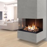 3 Sided Gas Fireplace Dimensions
