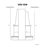 Double Sided Fireplace Depth