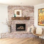 How To Remodel A Full Wall Brick Fireplace
