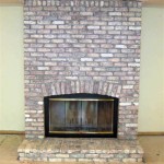 How To Stain A Brick Fireplace