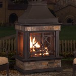 Outdoor Fireplace Metal Chimney