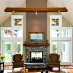 Two Sided Fireplace Inside Outside