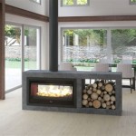 Two Sided Wood Fireplace Insert