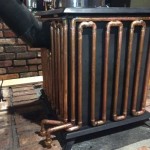 Wood Fireplace Water Heat Exchanger